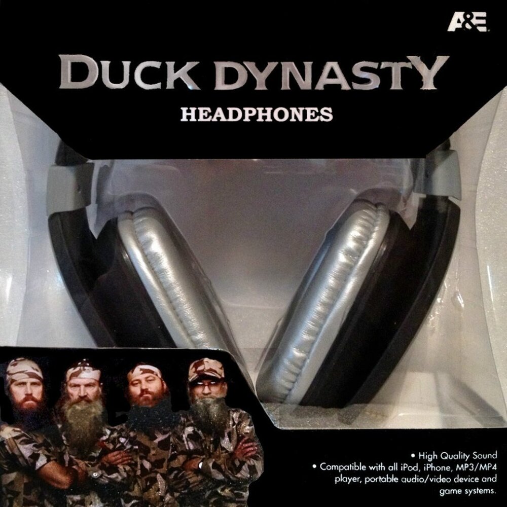 Duck Dynasty High Quality Company Logo Stereo Headphones
